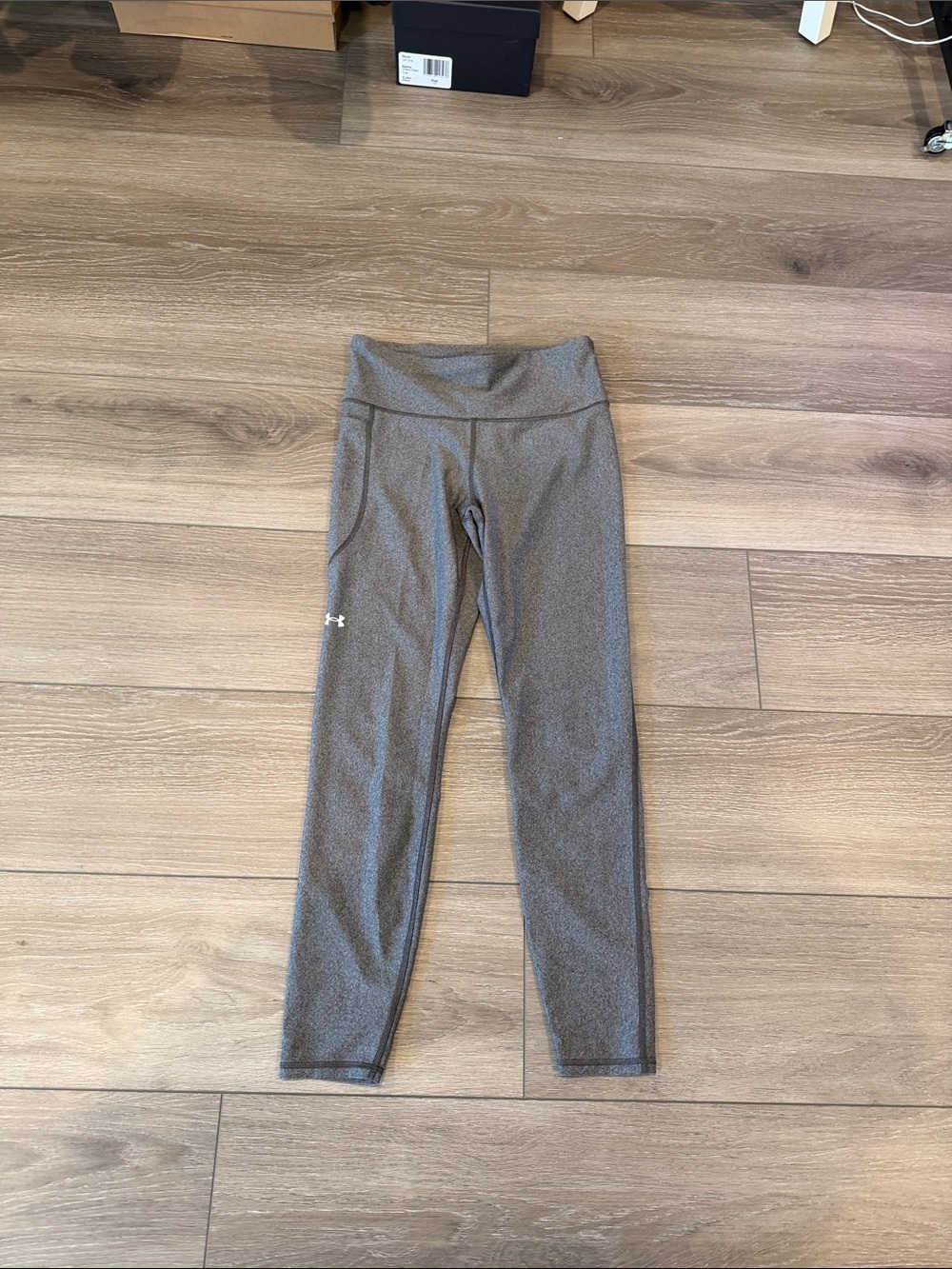 Under Armour Gray Girls' Performance Leggings